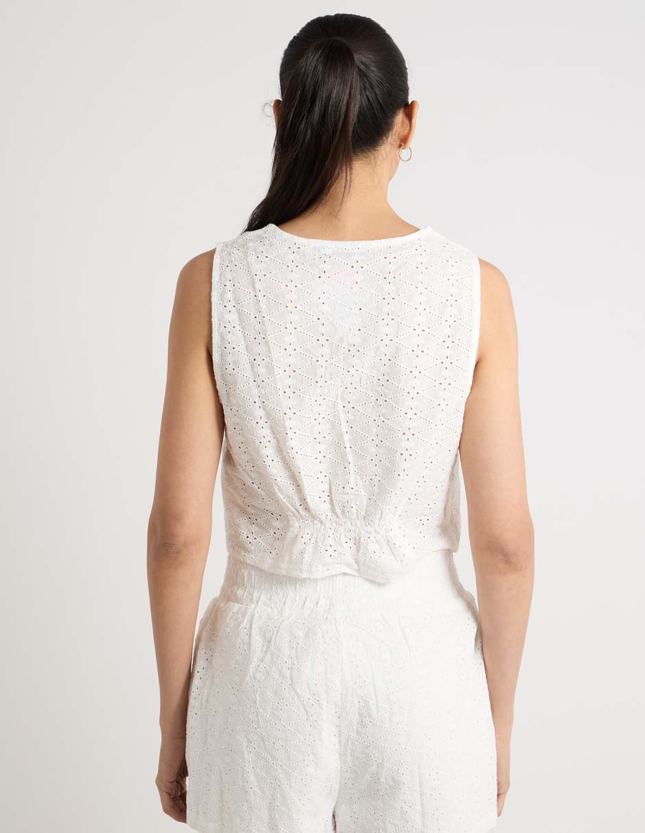 Chaleco de algodón para mujer 11