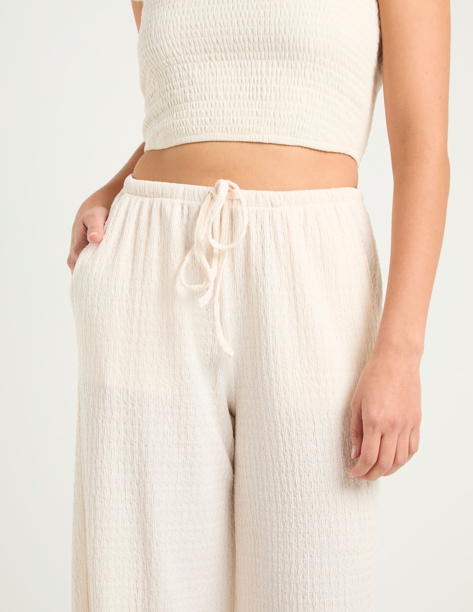Pantalón relaxed amplio para mujer 9