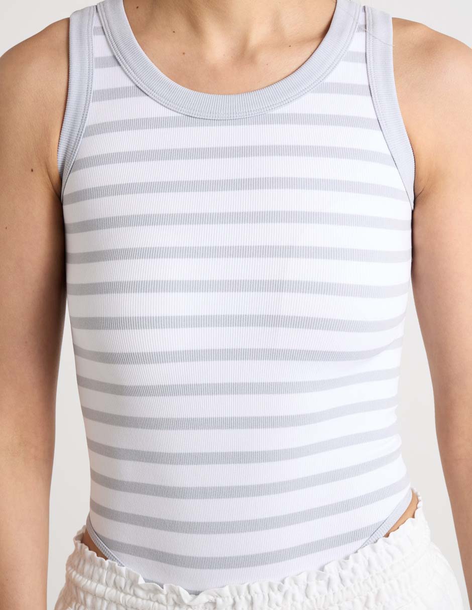 Body cuello redondo para mujer 4