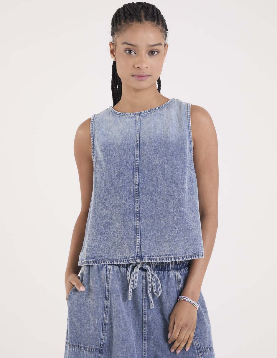 Blusa de tirantes para mujer 1