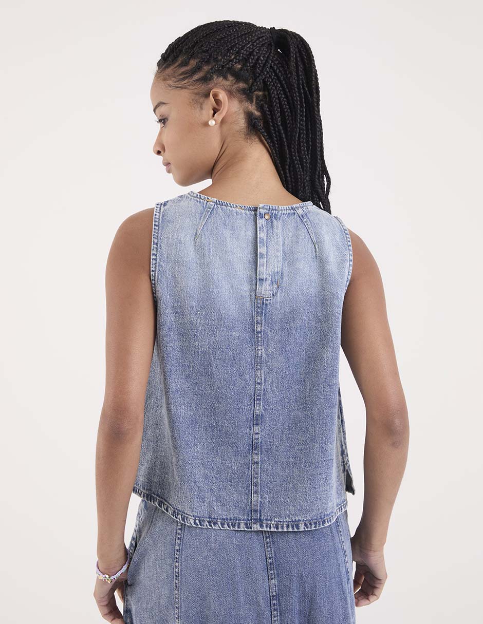 Blusa de tirantes para mujer 11