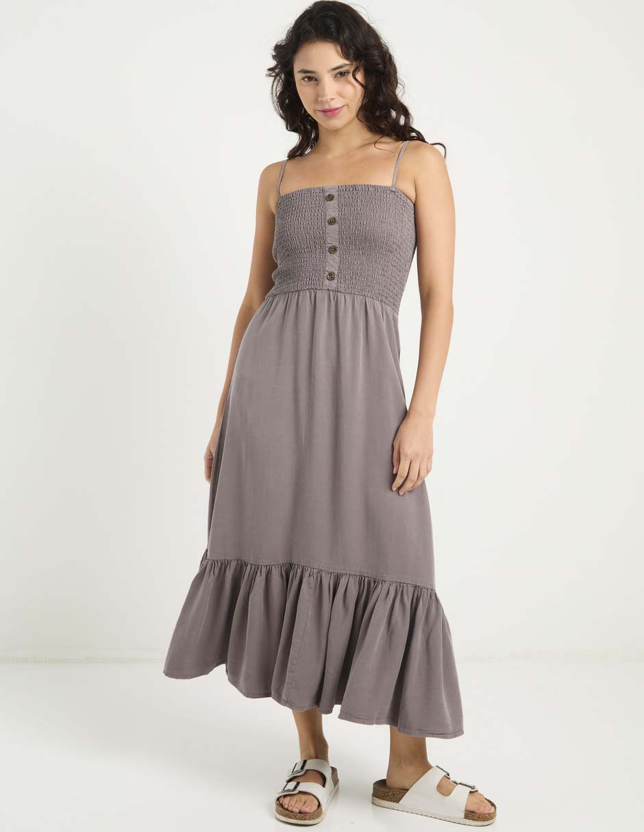 Vestido largo casual para mujer 8