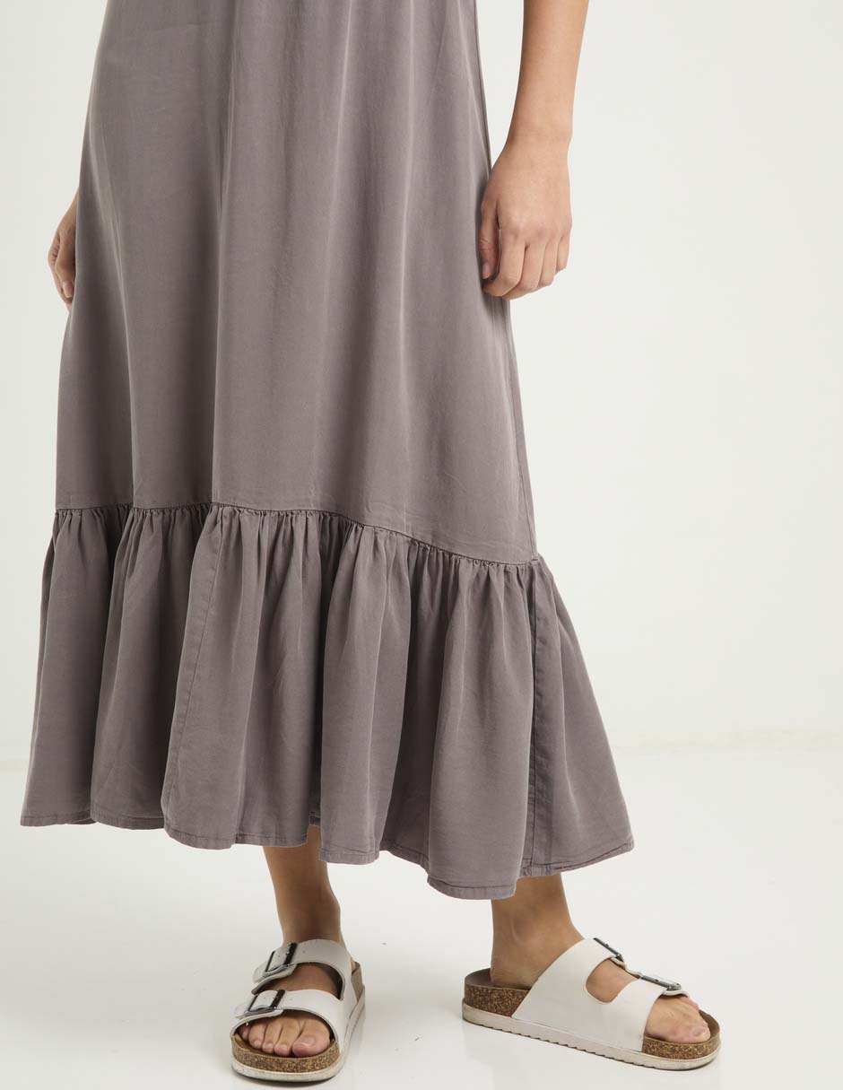 Vestido largo casual para mujer 10