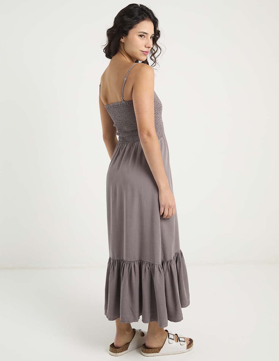 Vestido largo casual para mujer 11