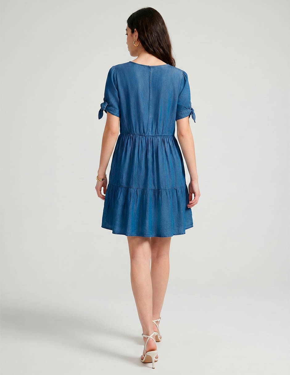 Vestido Largo Casual Juniors Para Mujer 2