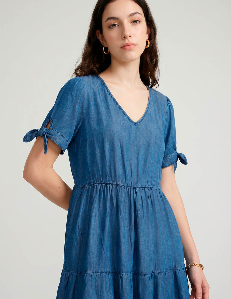 Vestido Largo Casual Juniors Para Mujer 3