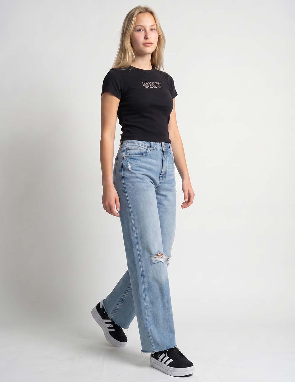 Jeans wide leg Sexy Jeans para mujer