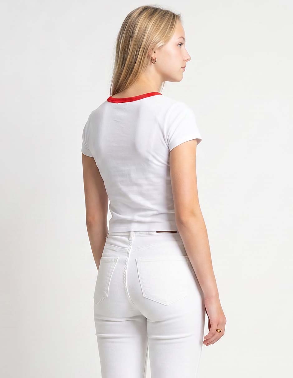 Jeans acampanado para mujer 2