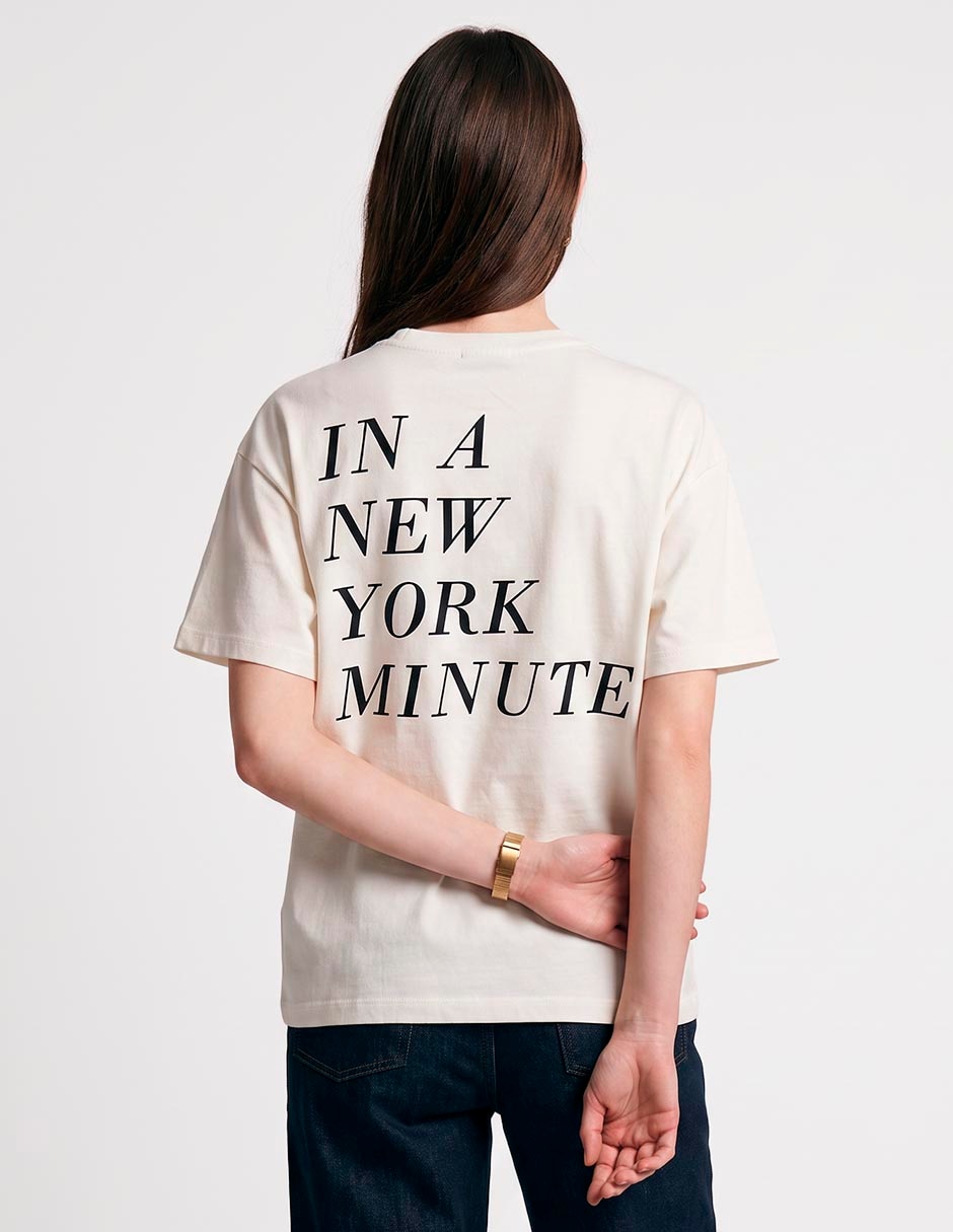Playera manga corta cuello redondo para mujer 2