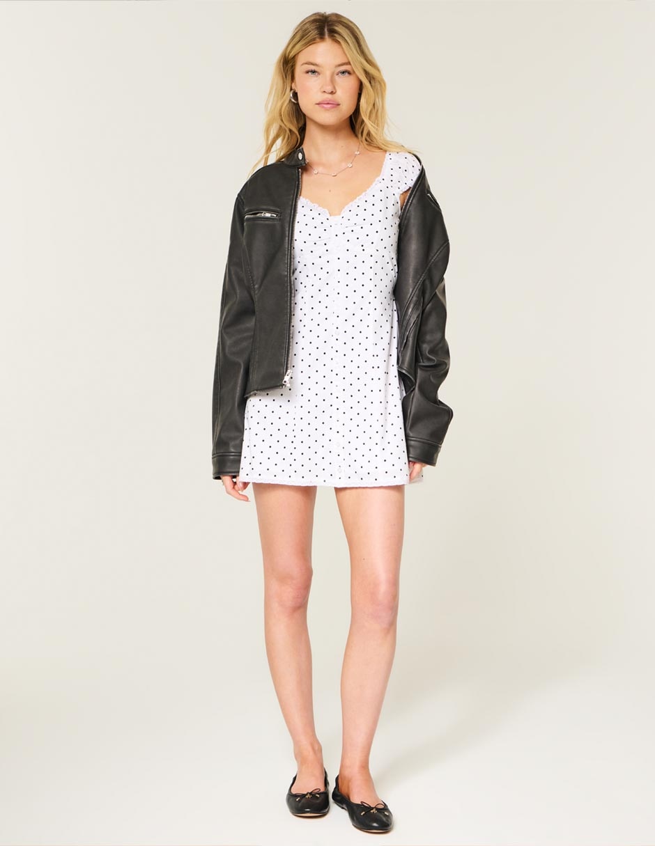 Vestido corto casual para mujer