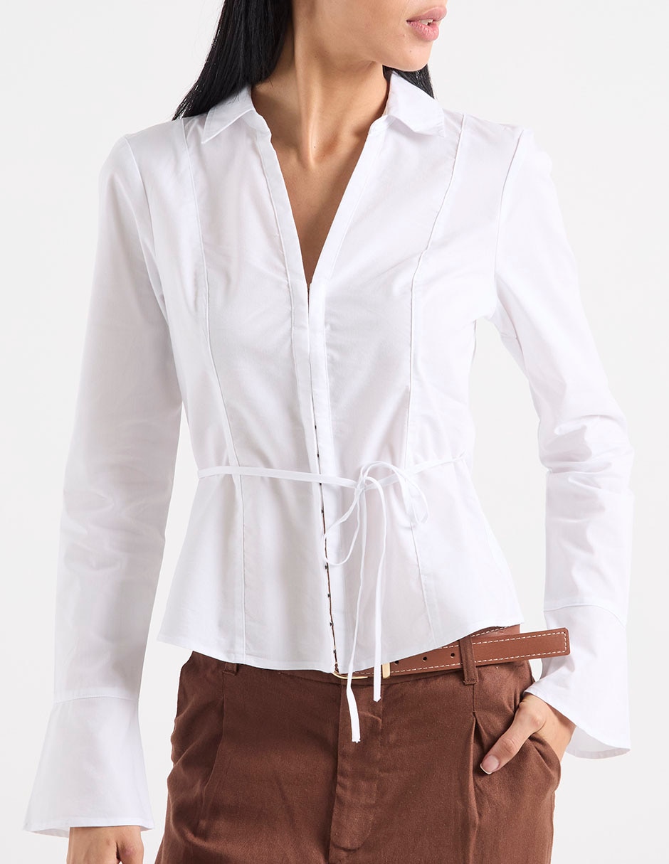 Blusa manga larga para mujer 3