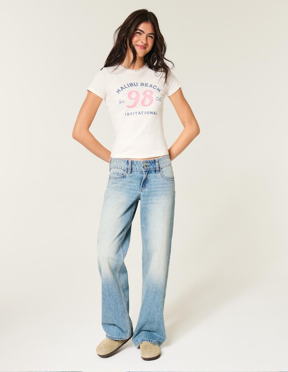 Playera manga corta cuello redondo mujer 5