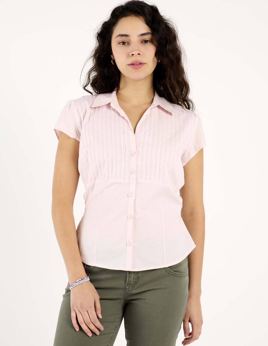 Blusa manga corta para mujer 1