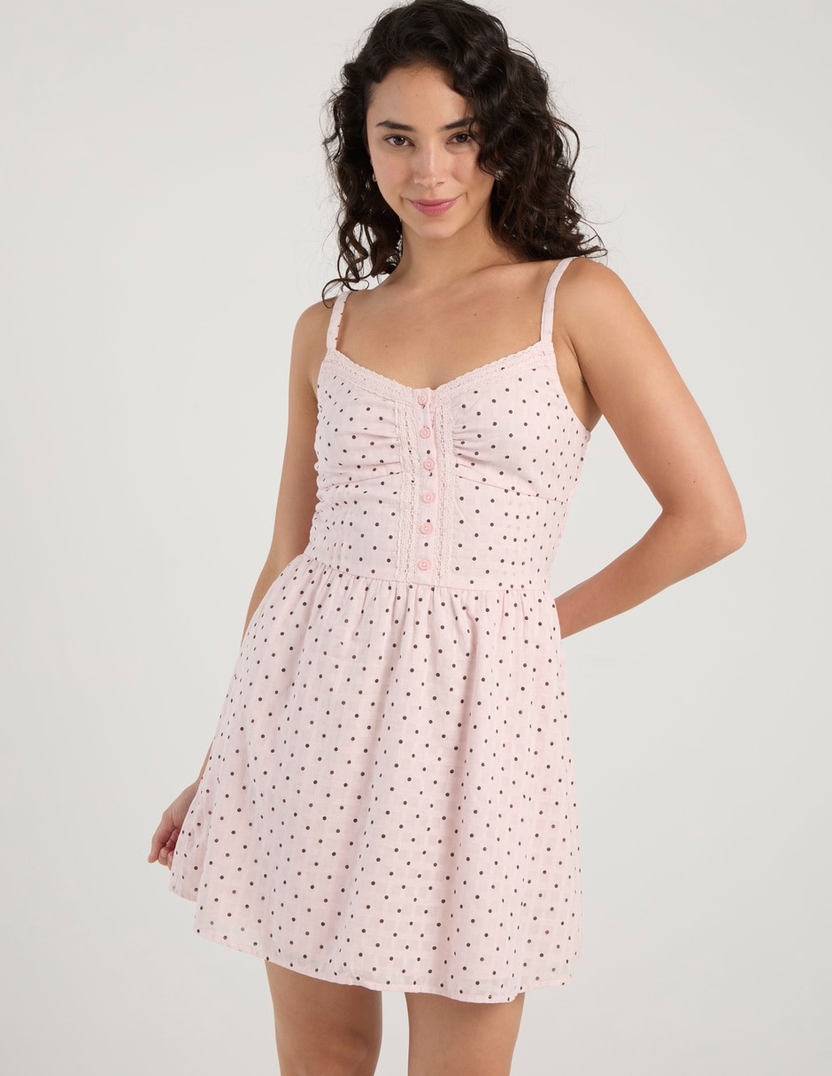 Vestido corto casual para mujer