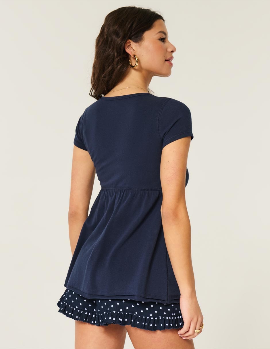 Playera manga corta mujer 3