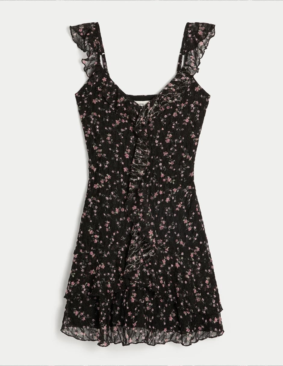 Vestido mini casual Hollister para mujer
