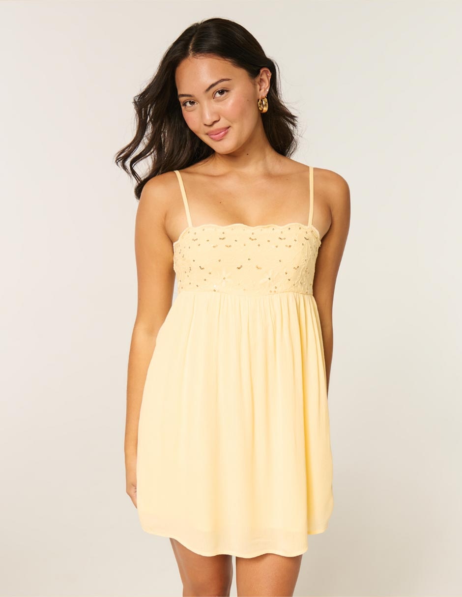 Vestido mini casual para mujer
