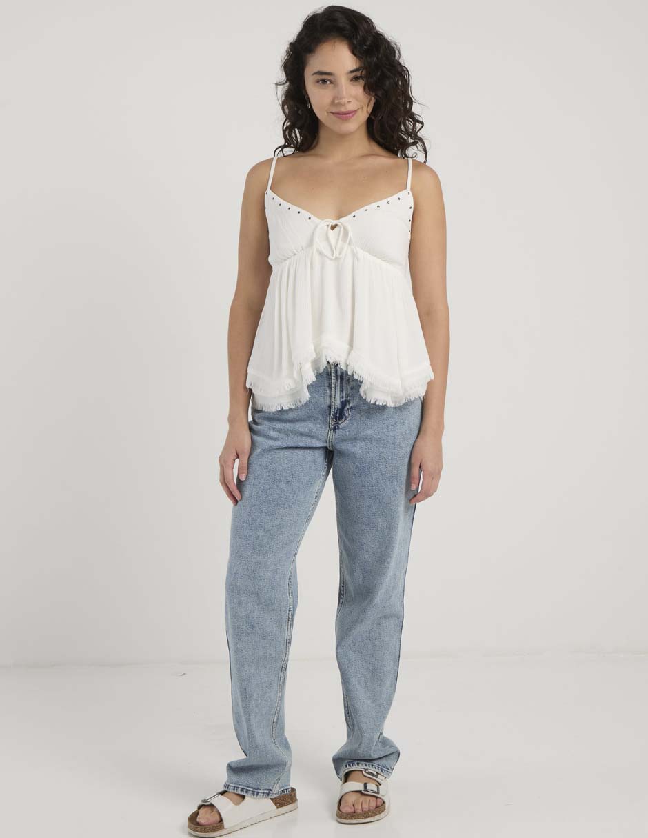 Blusa de tirantes para mujer 8