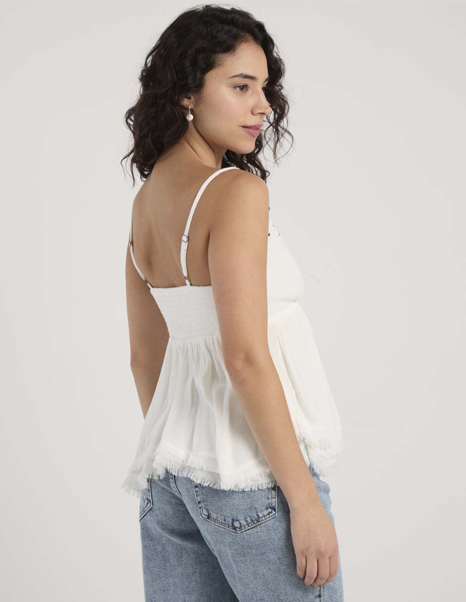 Blusa de tirantes para mujer 11