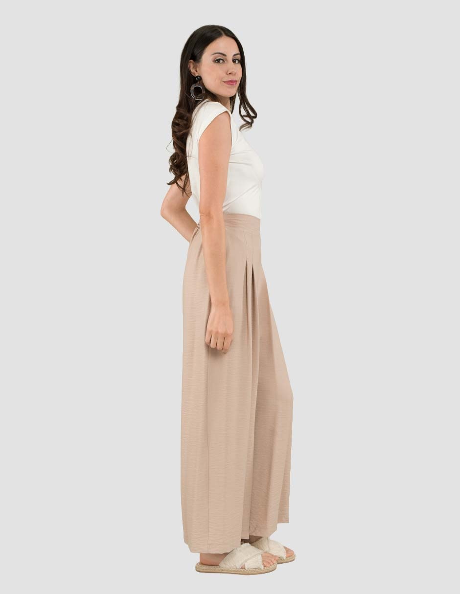 Pantalón relaxed amplio para mujer 6