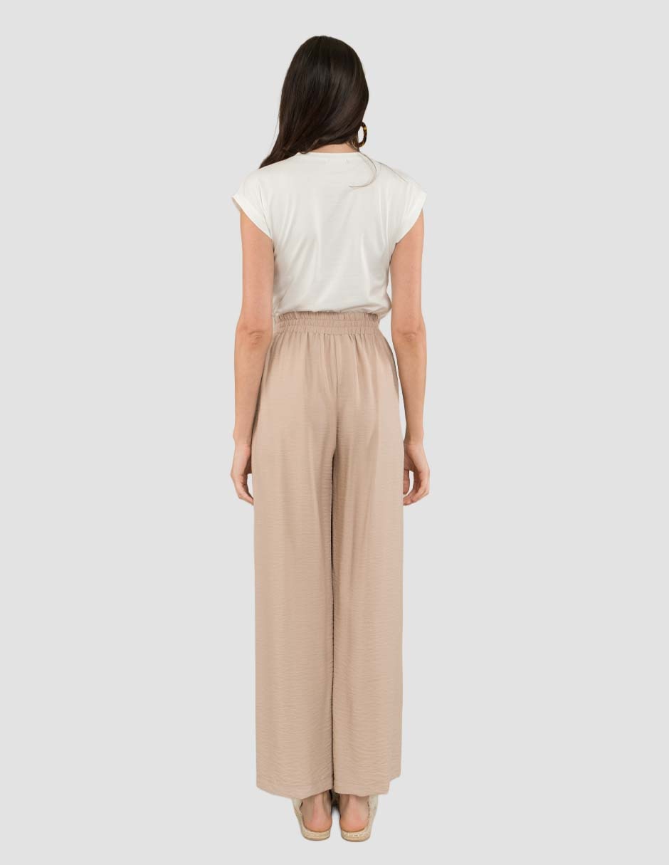 Pantalón relaxed amplio para mujer 7