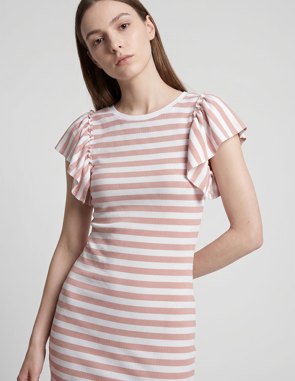 Vestido arriba rodilla casual abril "para mujer" 4