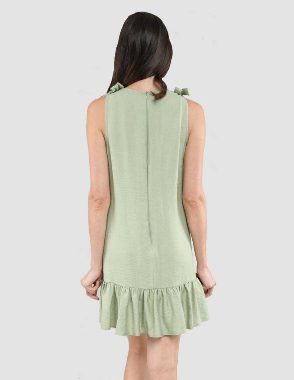 Vestido corto casual para mujer 7