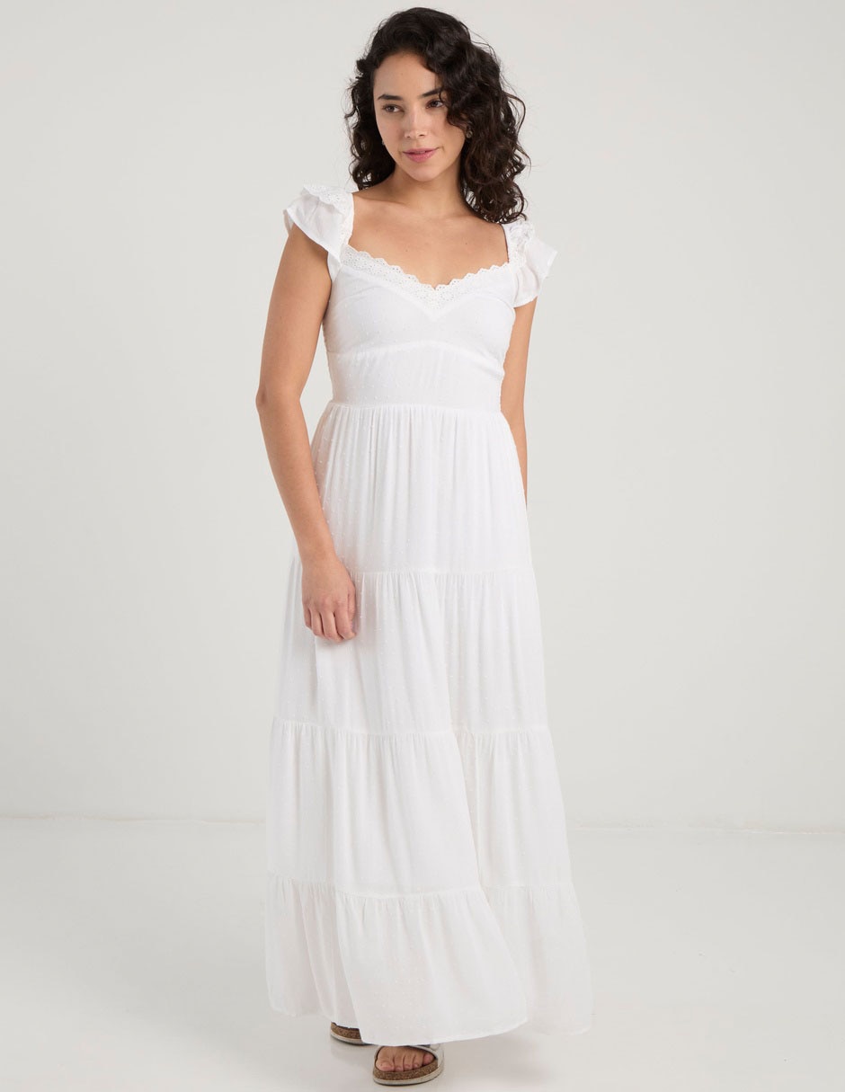 Vestido largo casual para mujer