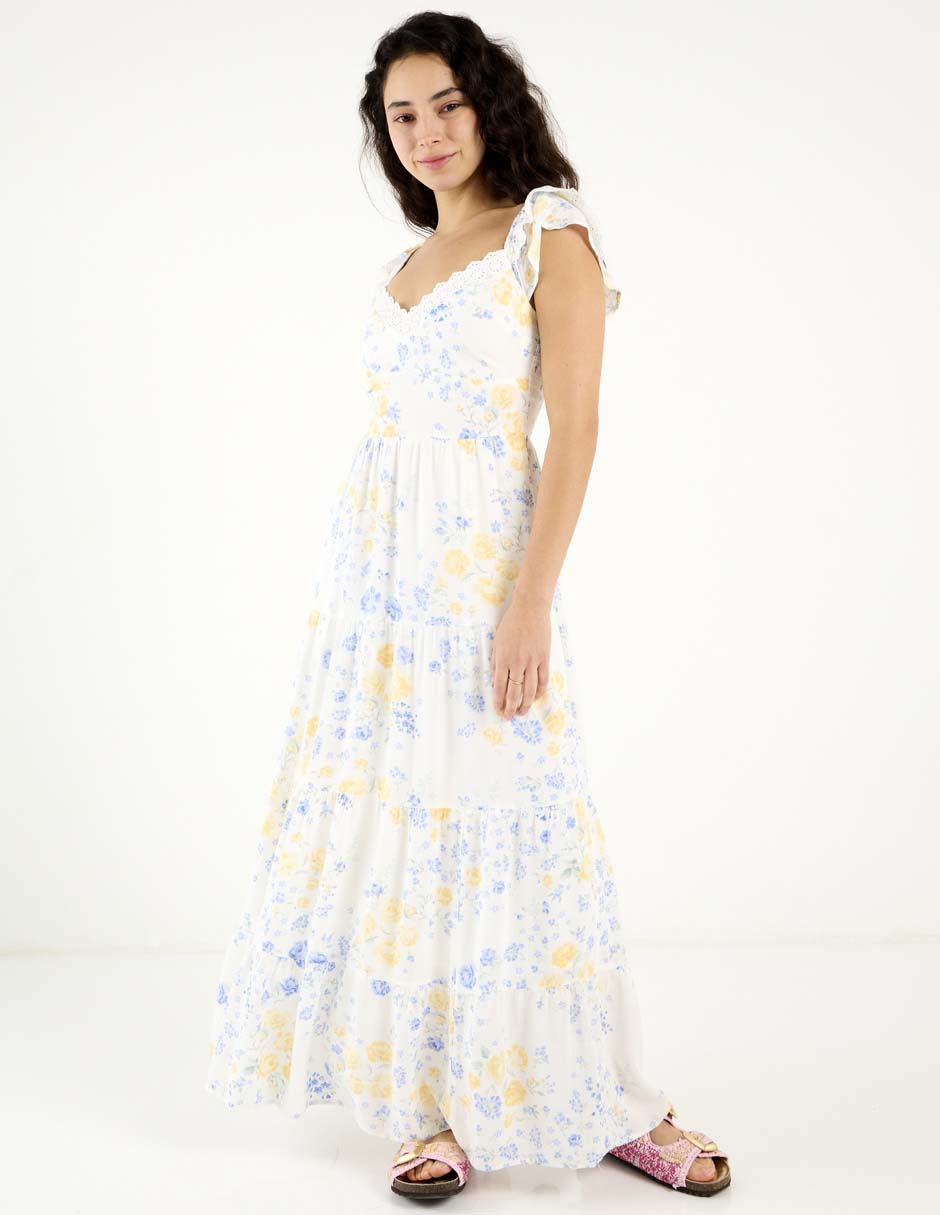 Vestido largo casual para mujer