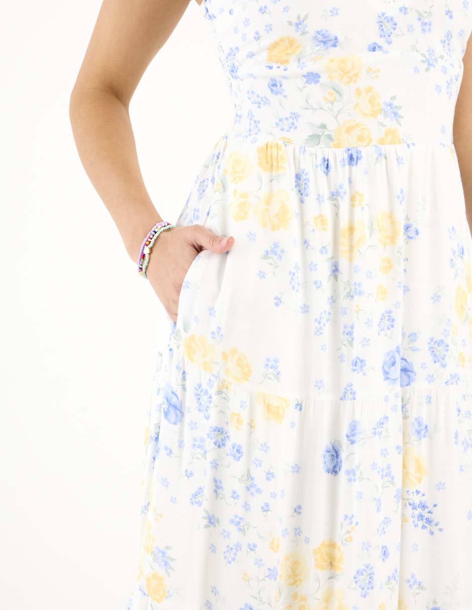 Vestido largo casual para mujer