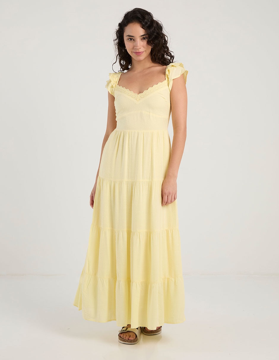 Vestido largo casual para mujer Vestido largo casual para mujer
