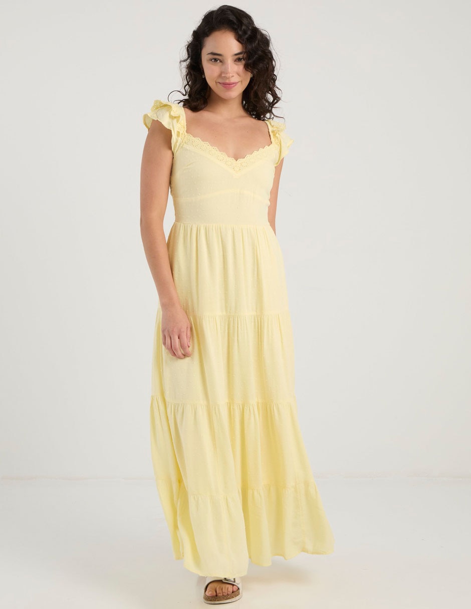 Vestido largo casual para mujer 5