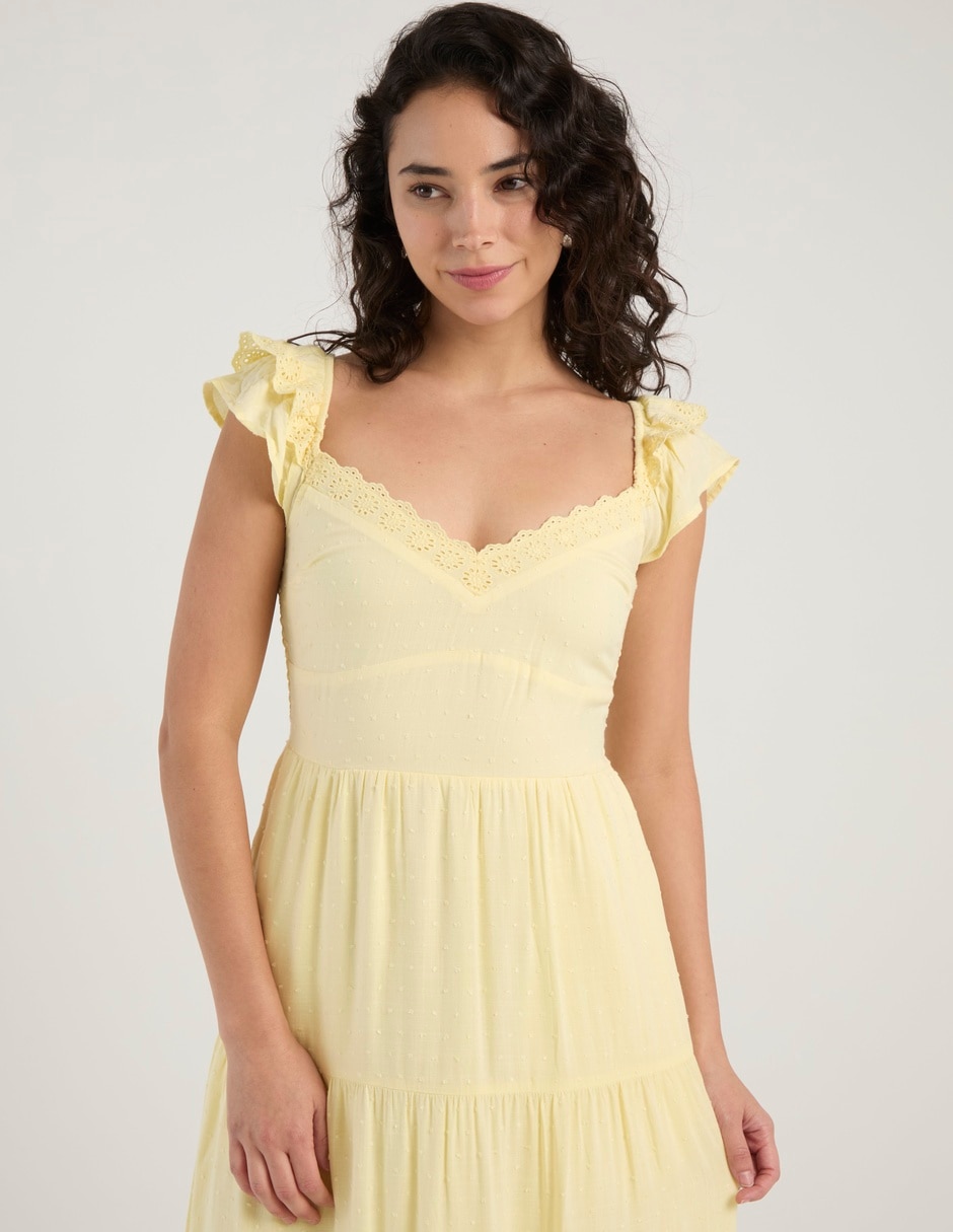 Vestido largo casual para mujer