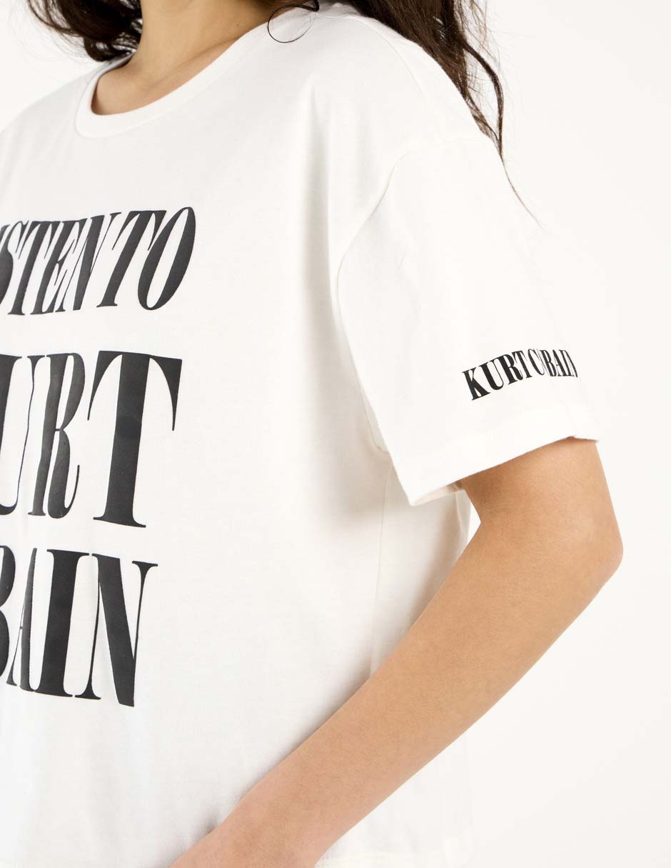Playera manga corta cuello redondo para mujer 5