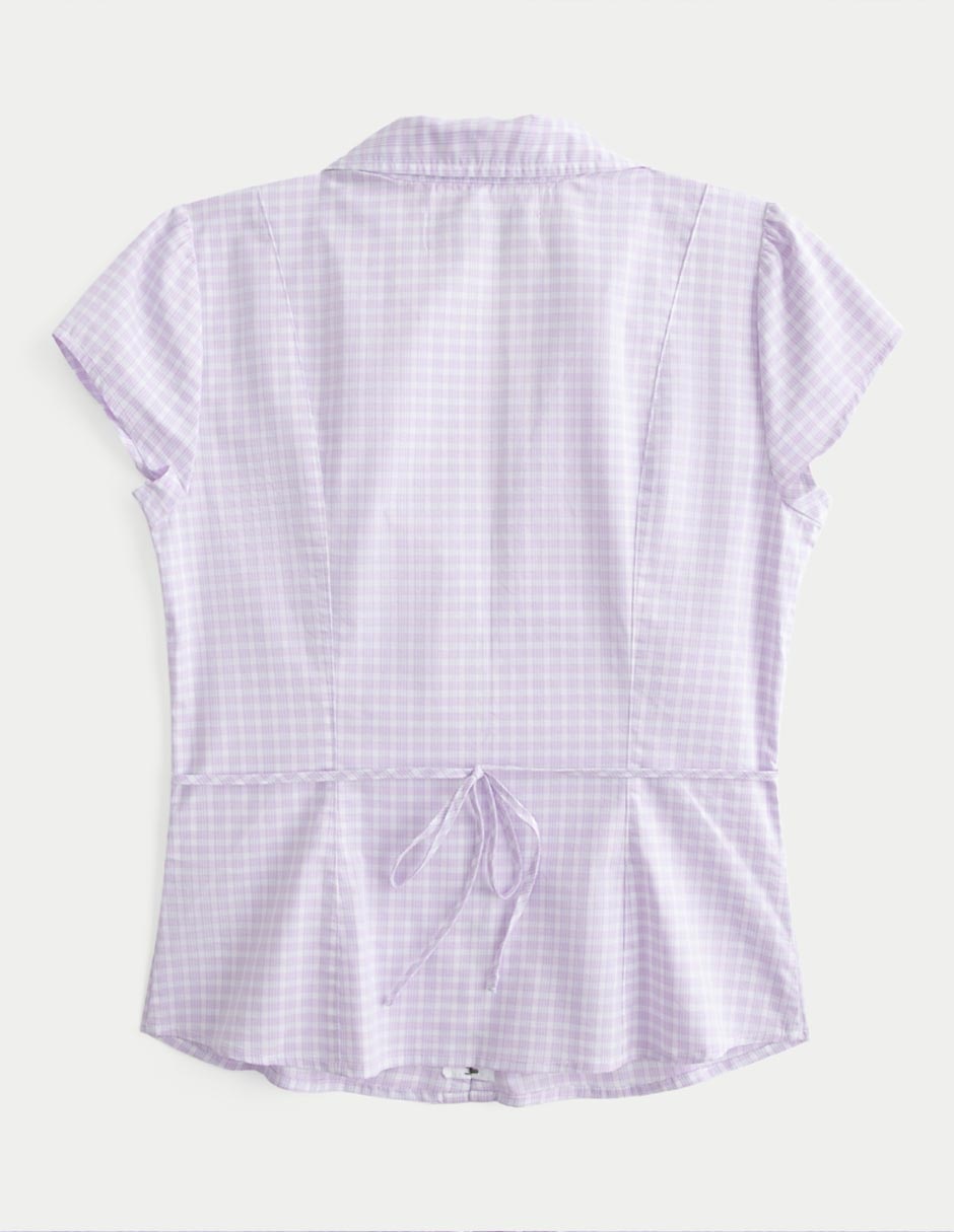 Blusa manga corta para mujer 10