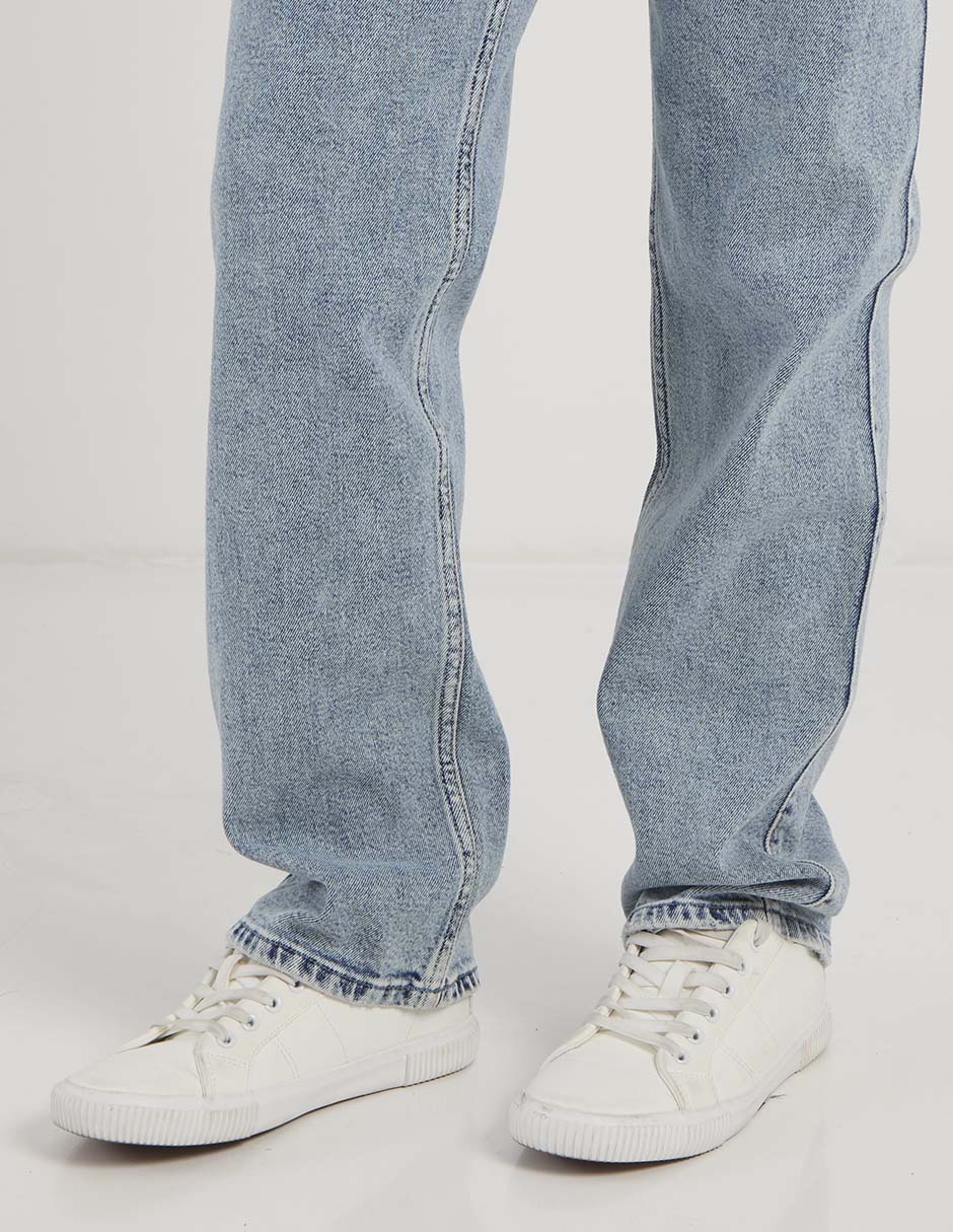 Jeans straight para mujer 2