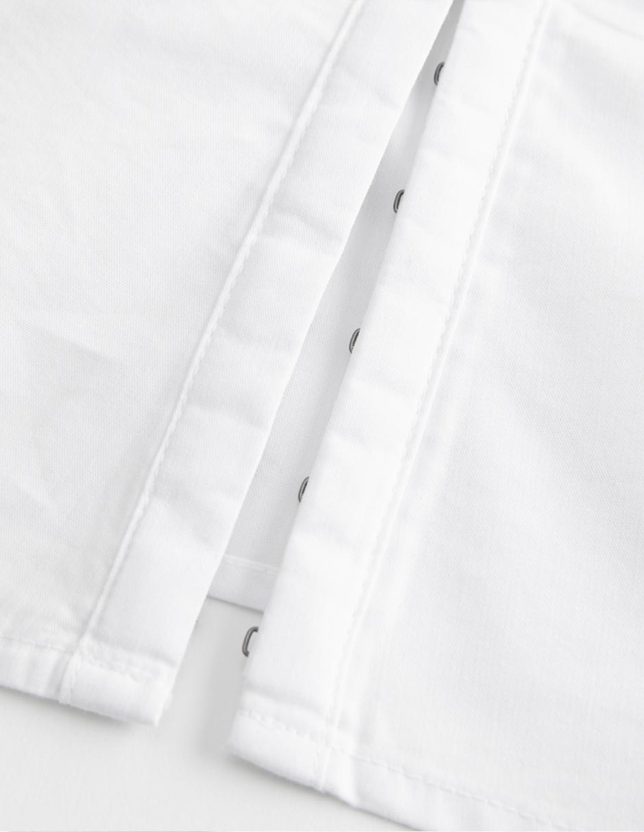 Blusa camisera manga corta para mujer 9
