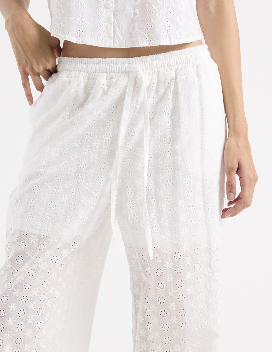 Pantalón Regular Regular Para Mujer 3