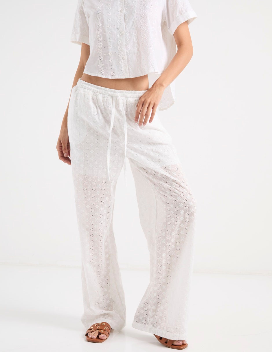 Pantalón Regular Regular Para Mujer