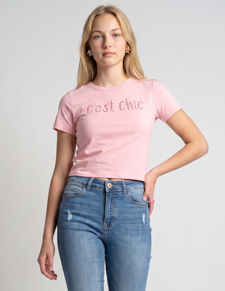 Jeans acampanado para mujer