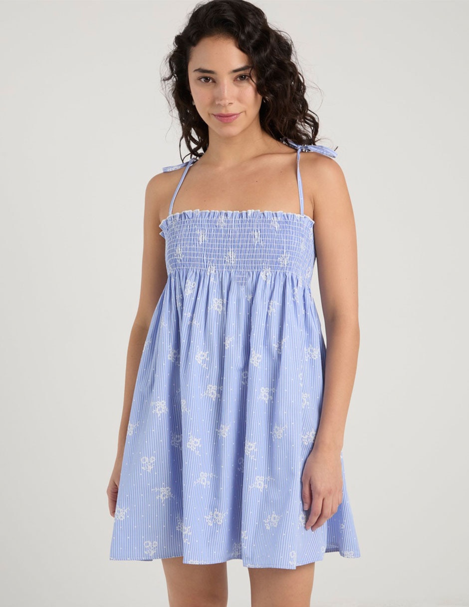 Vestido corto casual para mujer 1