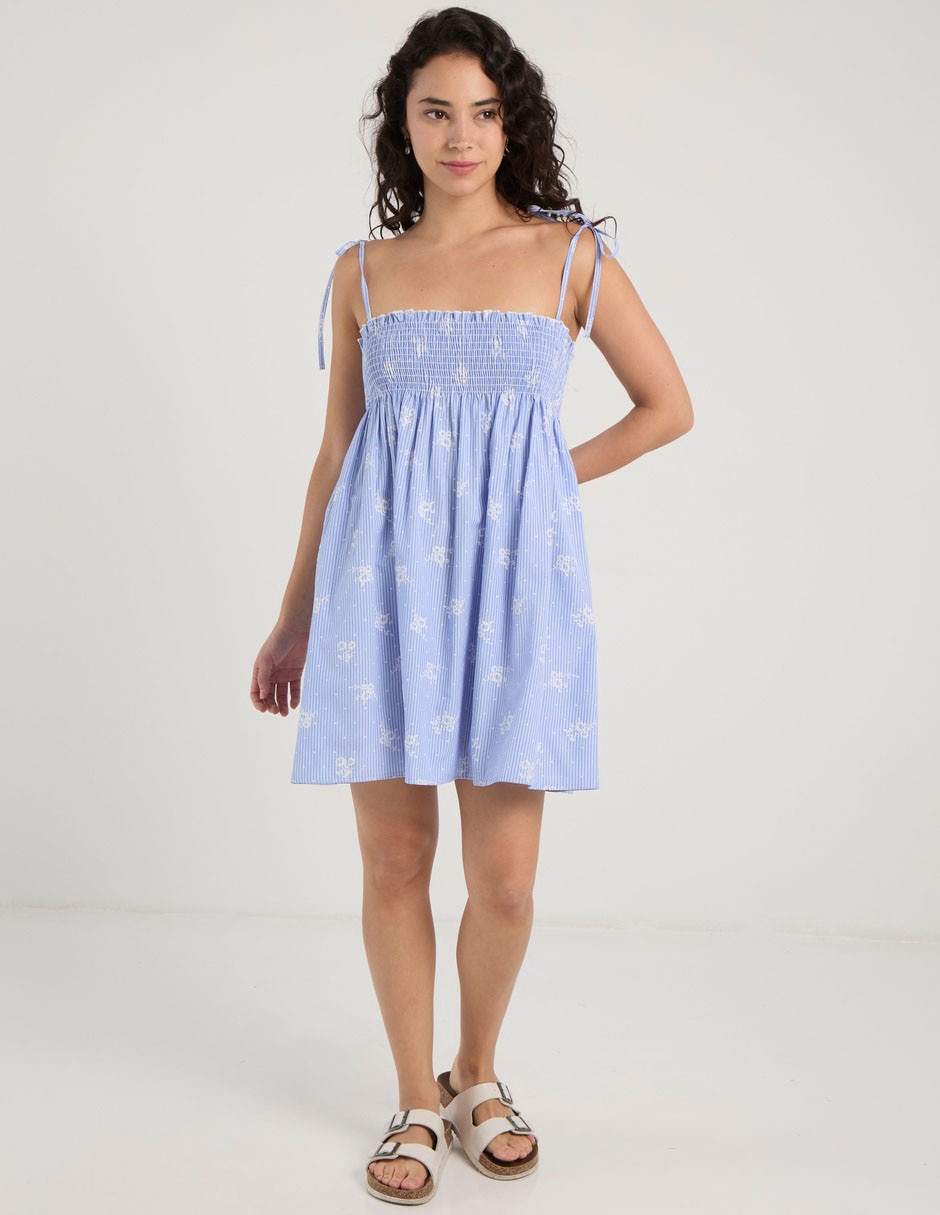 Vestido corto casual para mujer 8