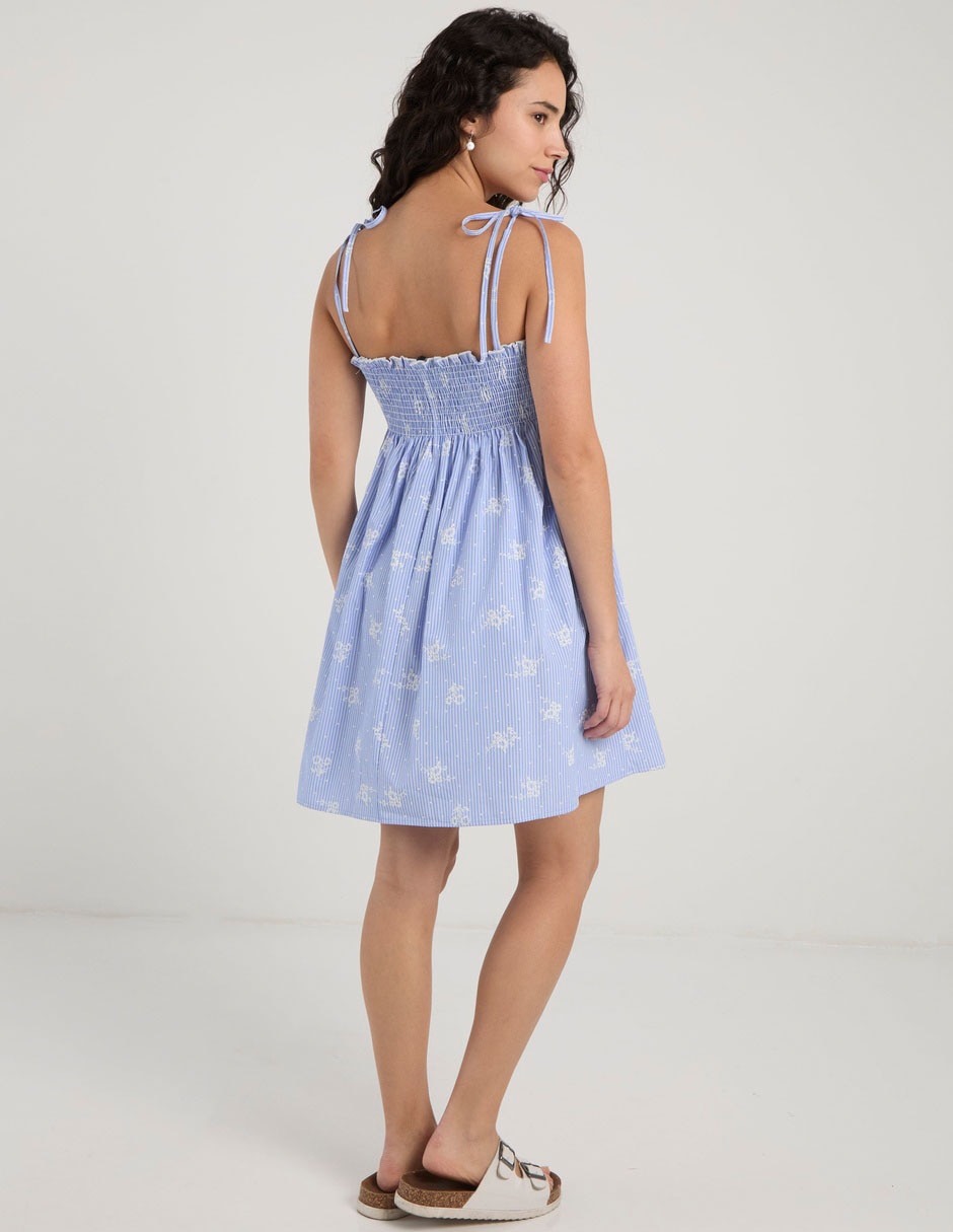 Vestido corto casual para mujer 11