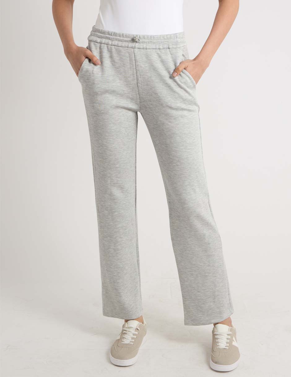 Pants recto con elástico para mujer Pants recto con elástico para mujer