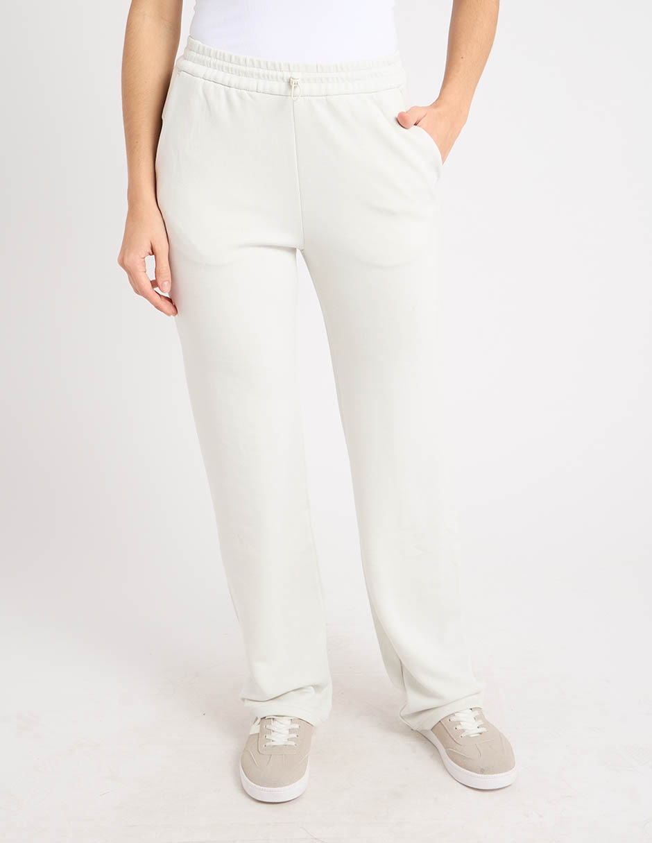 Pants recto con elástico para mujer Pants recto con elástico para mujer