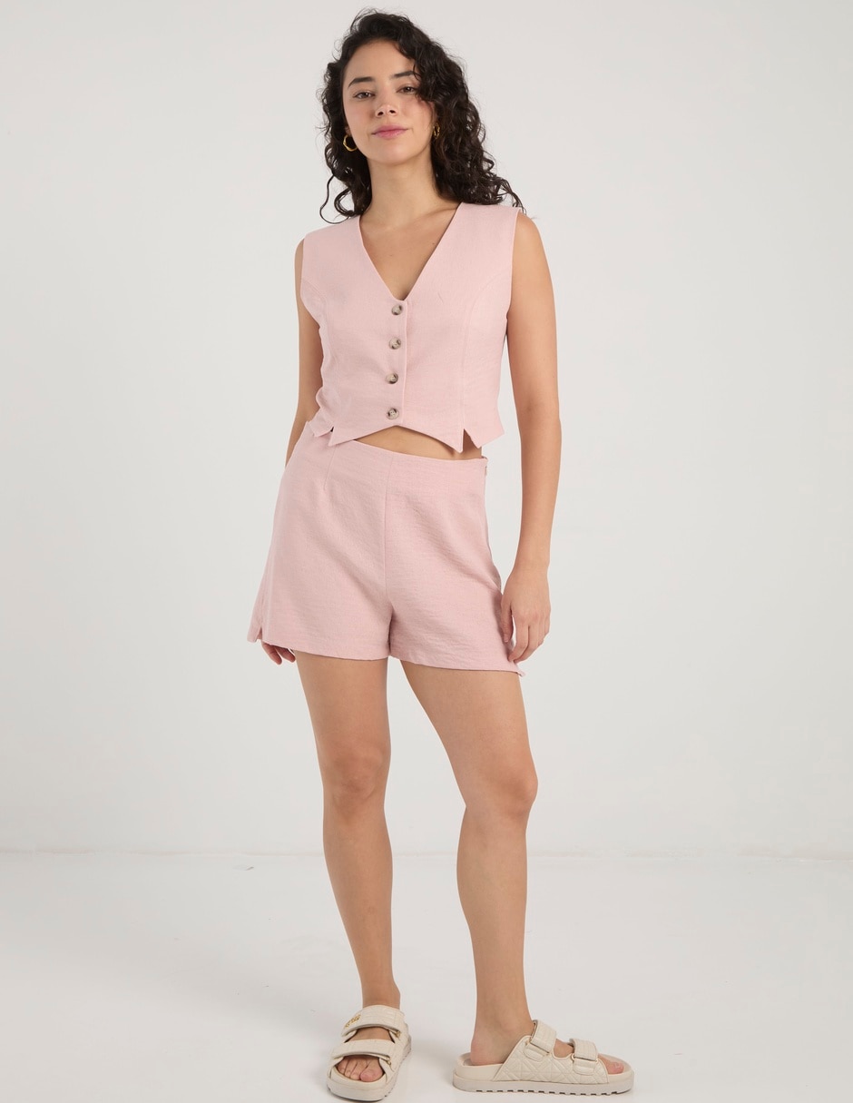 Short de poliéster para mujer 8