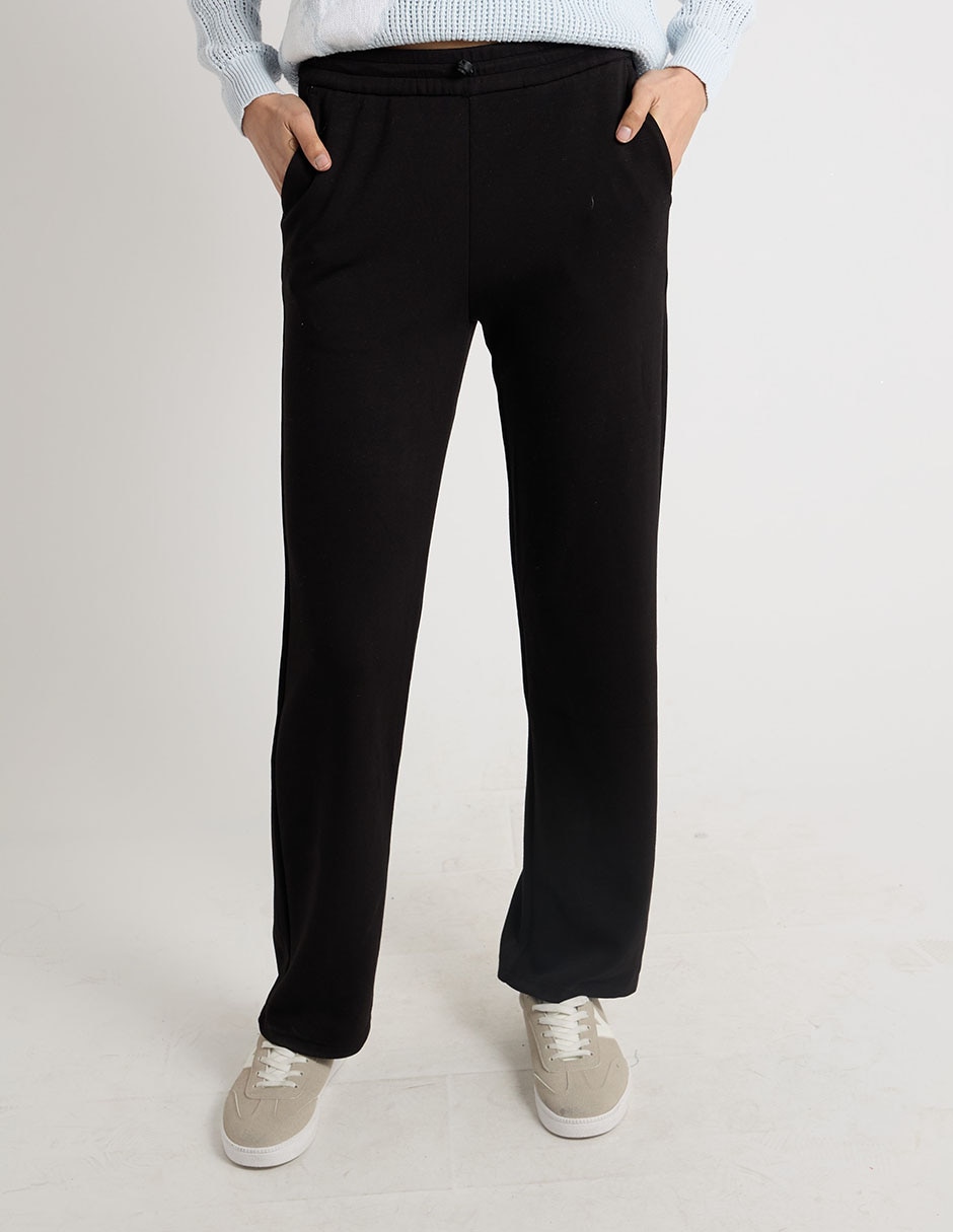 Pants recto con elástico para mujer Pants recto con elástico para mujer