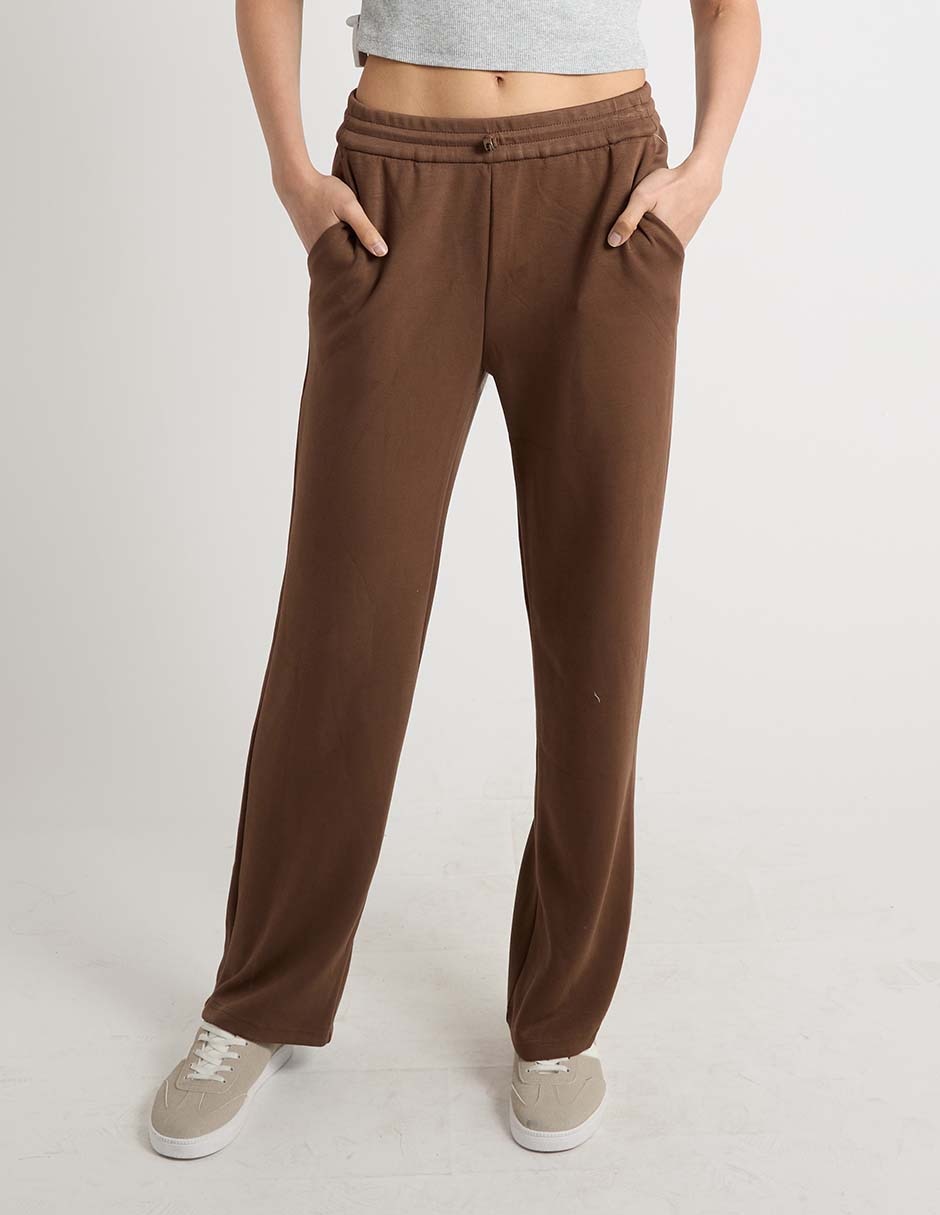 Pants recto con elástico para mujer Pants recto con elástico para mujer