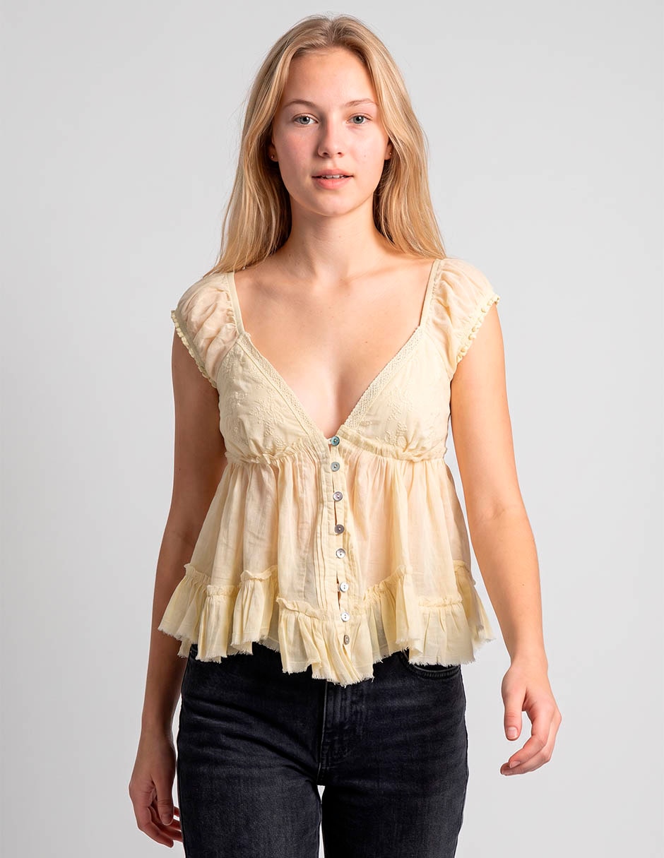 Blusa manga corta para mujer Blusa manga corta para mujer