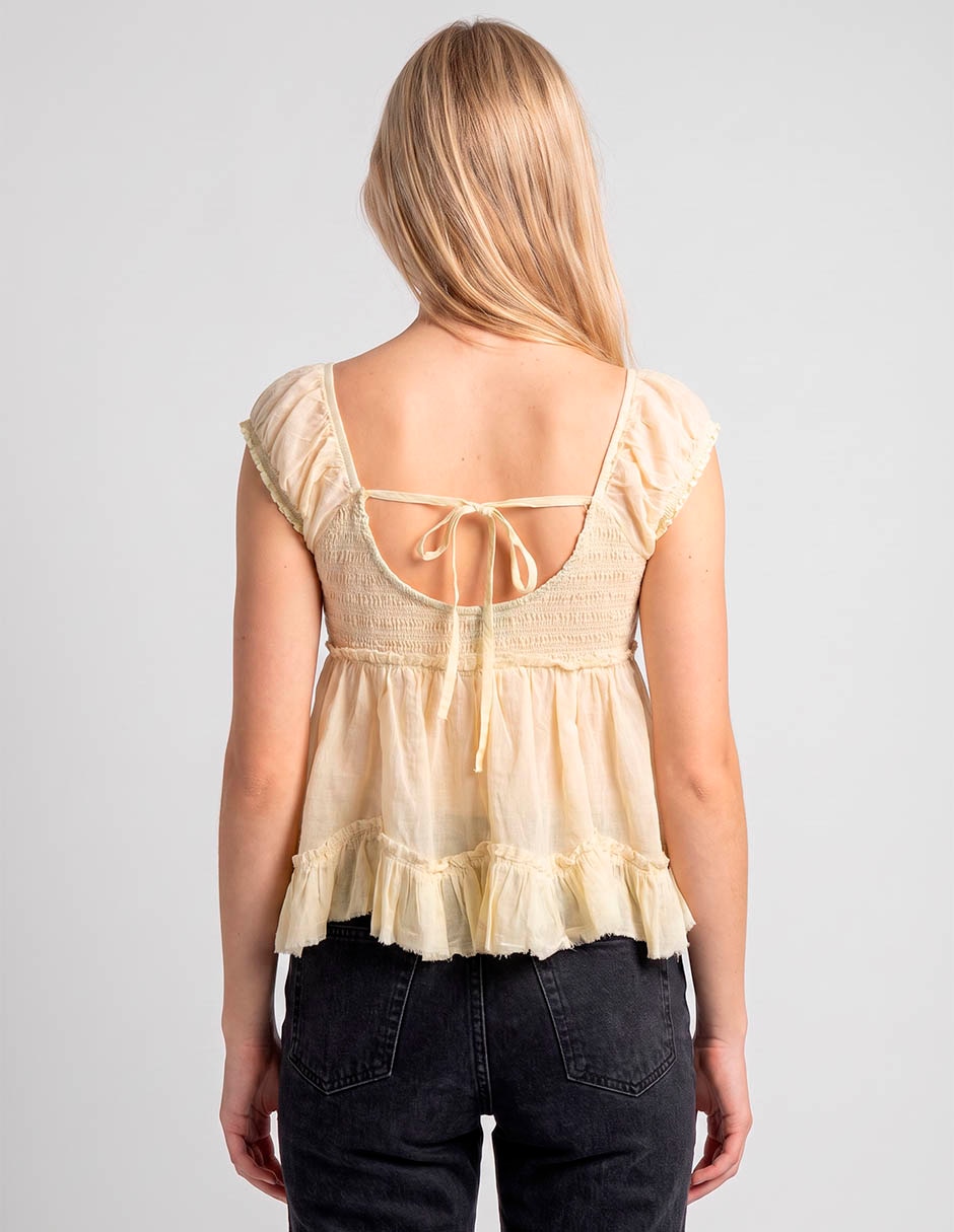 Blusa manga corta para mujer 2